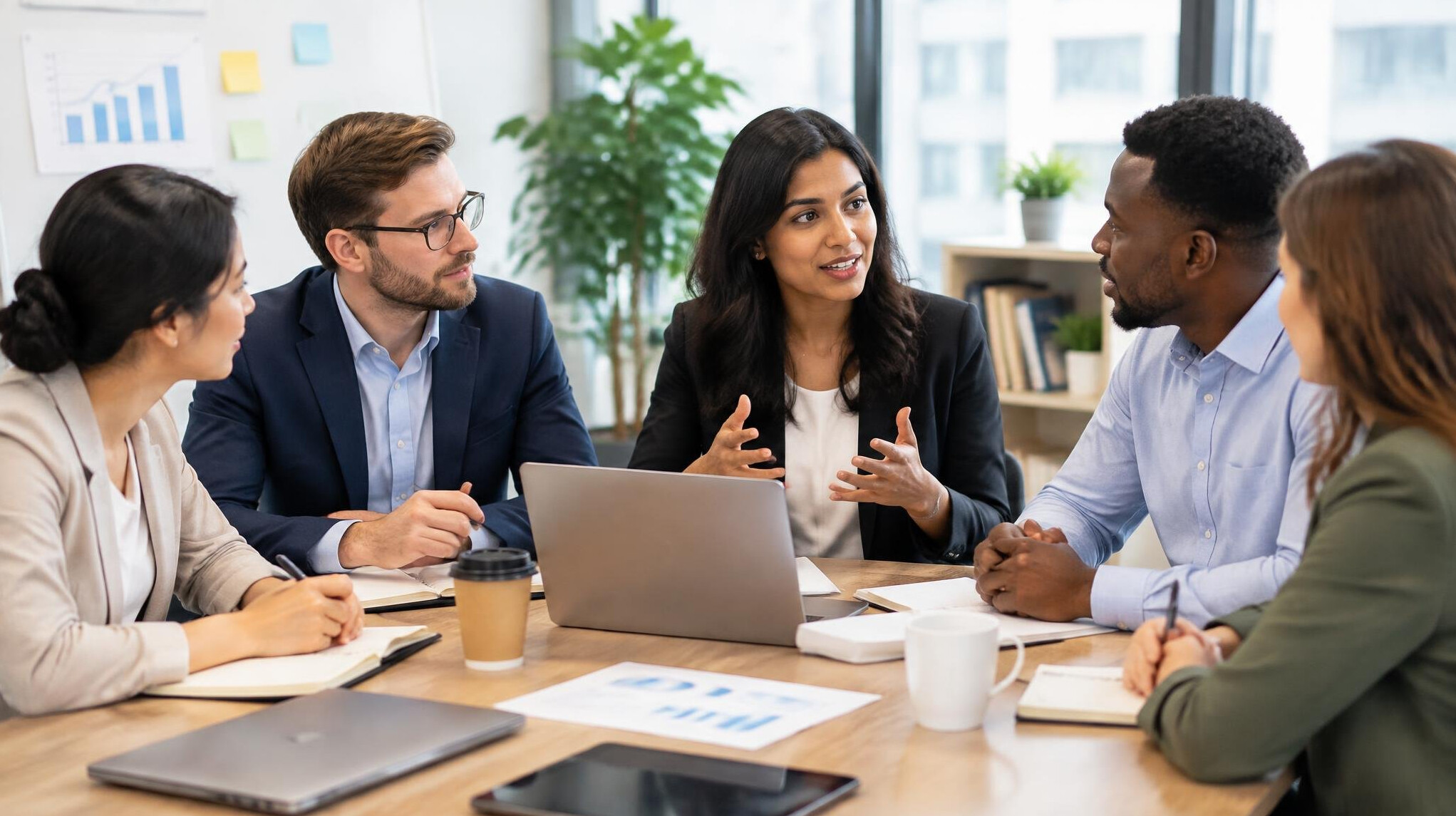business team meeting discussion